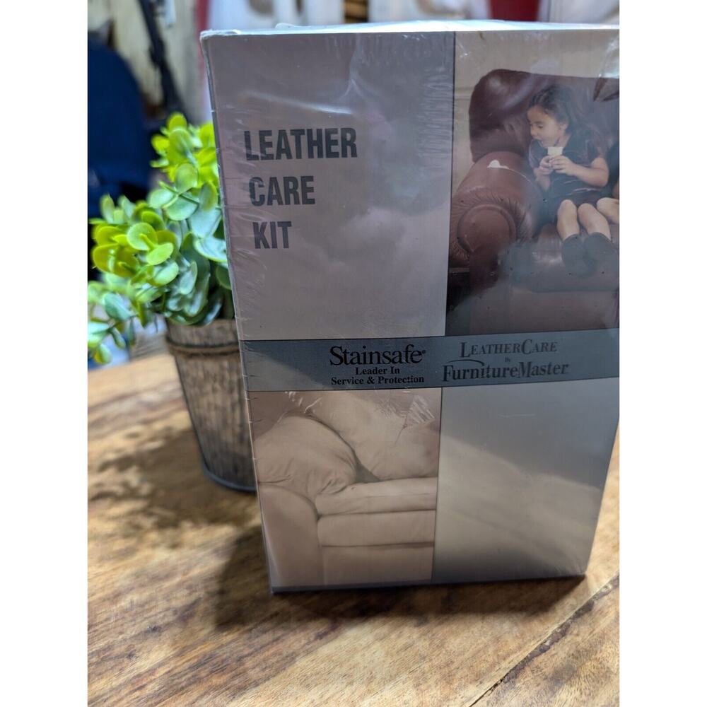 Stainsafe Leather Care Kit by FurnitureMaster Protection For A & P Leather Furni